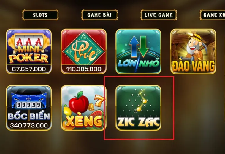 Hướng Dẫn Chi Tiết Cách Chơi Game Nhanh ZicZac Tại Bet88 2 Hướng Dẫn Chi Tiết Cách Chơi Game Nhanh ZicZac Tại Bet88